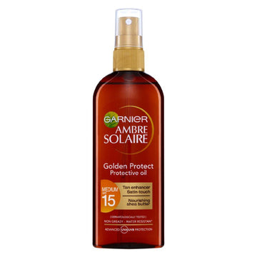 Golden Protect Shea Butter Tan Enhancing Sun Oil Spf15 150Ml